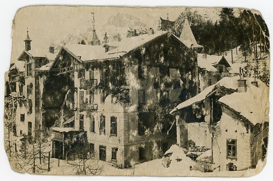 Monte Piano, Postkarte, 1914/15
