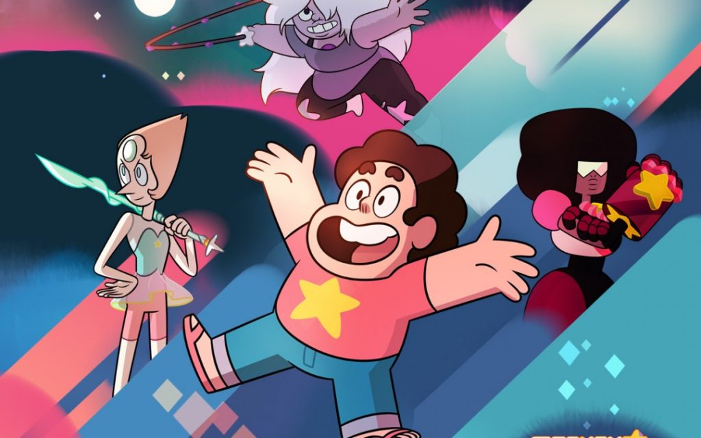 Steven Universe is happy. Be like Steven.